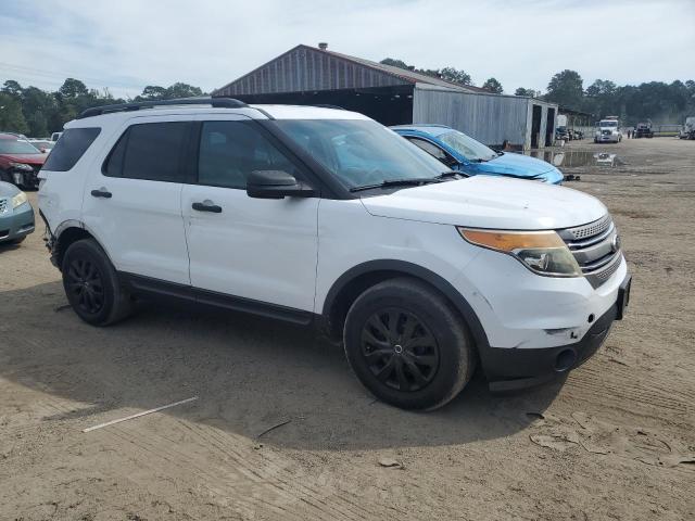 1FM5K7B81EGC05185 - 2014 FORD EXPLORER WHITE photo 4
