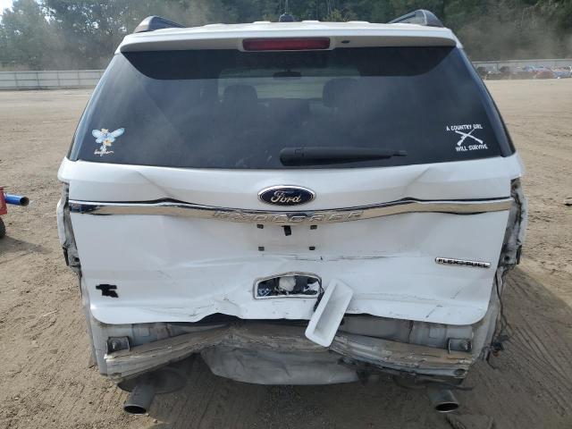 1FM5K7B81EGC05185 - 2014 FORD EXPLORER WHITE photo 6