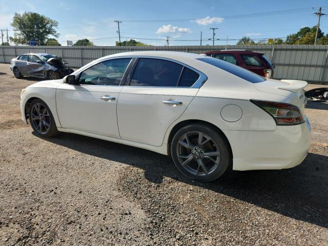 1N4AA5AP6DC836433 - 2013 NISSAN MAXIMA S WHITE photo 2