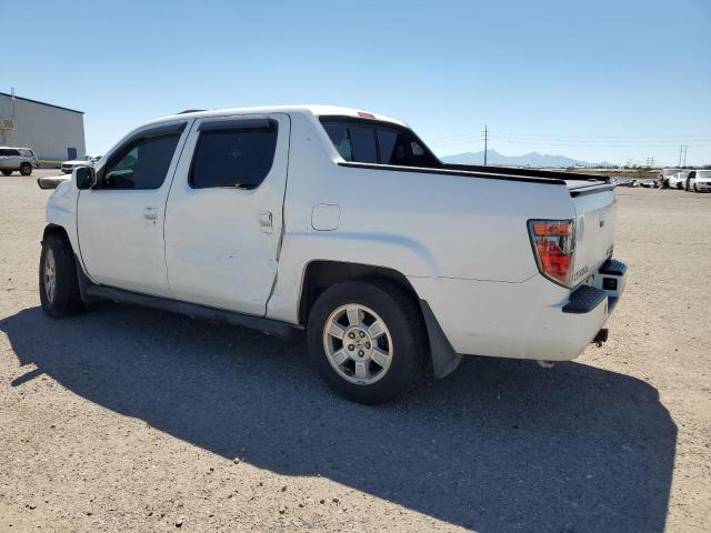 2HJYK16598H505415 - 2008 HONDA RIDGELINE RTL WHITE photo 2