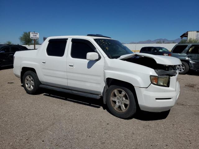 2HJYK16598H505415 - 2008 HONDA RIDGELINE RTL WHITE photo 4