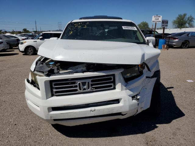 2HJYK16598H505415 - 2008 HONDA RIDGELINE RTL WHITE photo 5