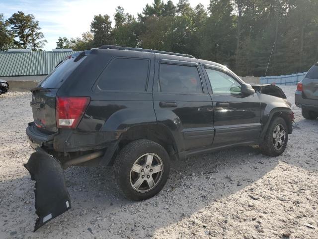 1J4GR48K86C207531 - 2006 JEEP GRAND CHER LAREDO შავი ფოტო 3