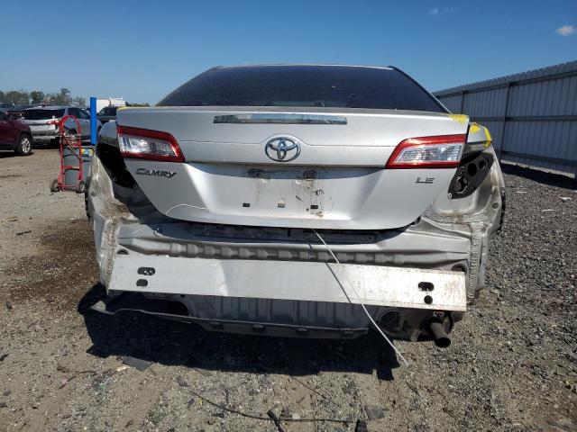 4T4BF1FK7CR253644 - 2012 TOYOTA CAMRY BASE ვერცხლისფერი ფოტო 6