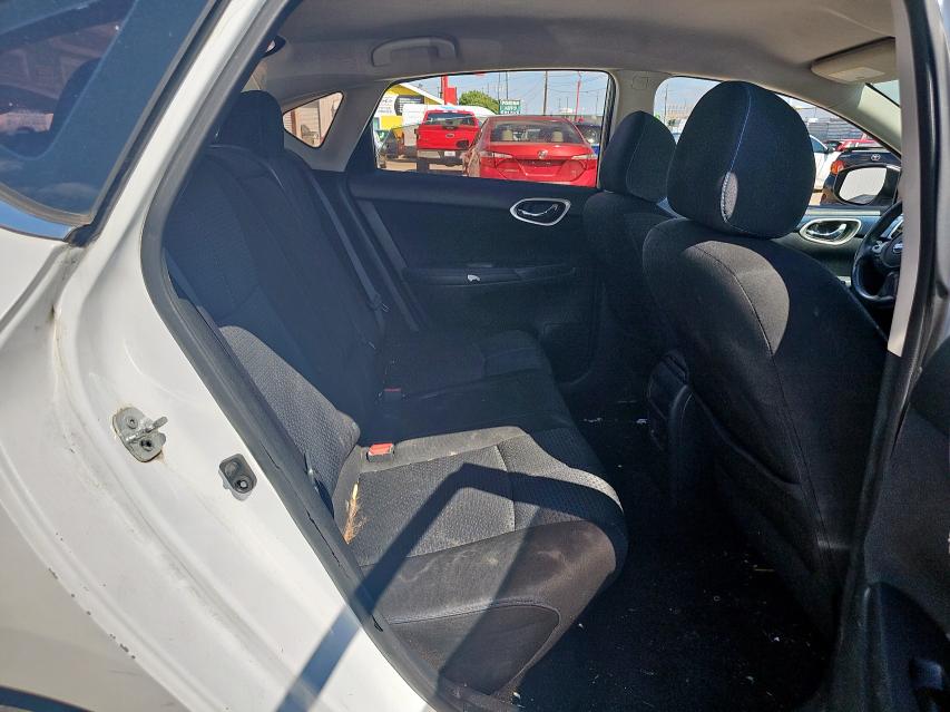 3N1AB7AP2HY220814 - 2017 NISSAN SENTRA S WHITE photo 6