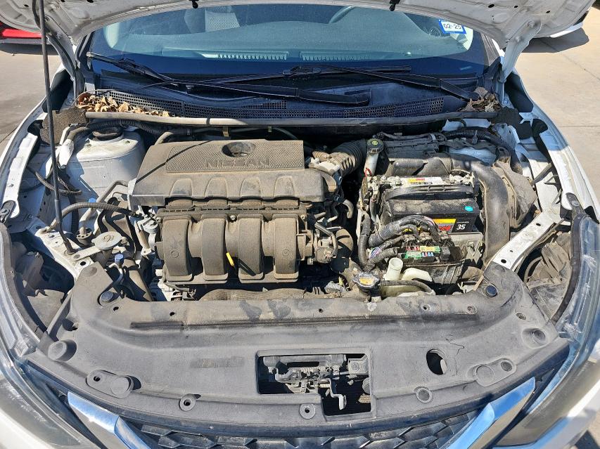 3N1AB7AP2HY220814 - 2017 NISSAN SENTRA S WHITE photo 7