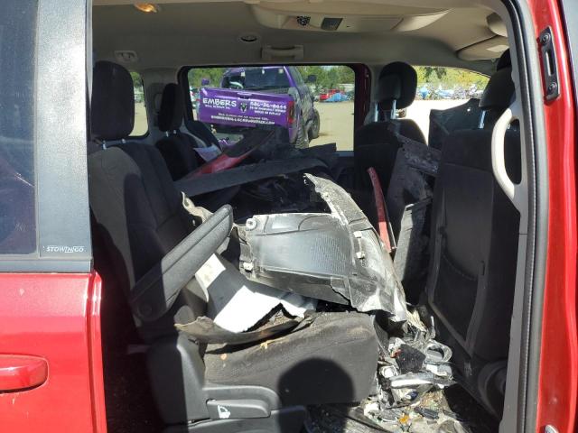 2C4RDGCG1DR607789 - 2013 DODGE GRAND CARAVAN SXT RED photo 11