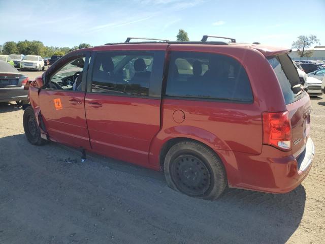 2C4RDGCG1DR607789 - 2013 DODGE GRAND CARAVAN SXT RED photo 2