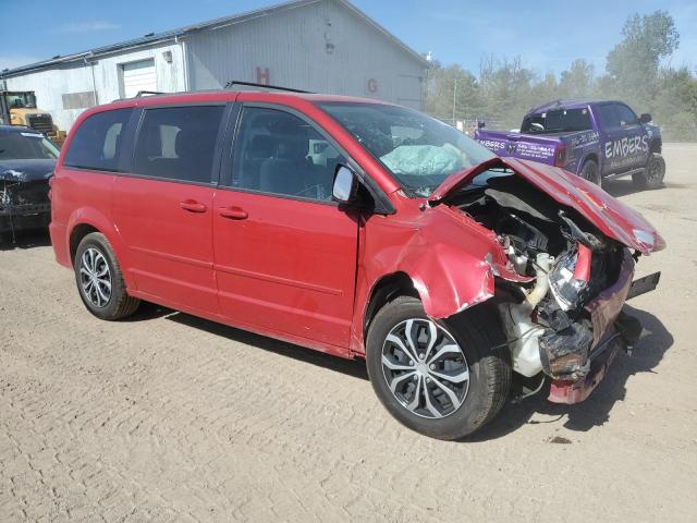 2C4RDGCG1DR607789 - 2013 DODGE GRAND CARAVAN SXT RED photo 4
