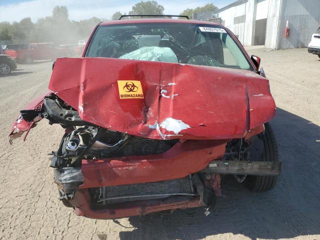 2C4RDGCG1DR607789 - 2013 DODGE GRAND CARAVAN SXT RED photo 5