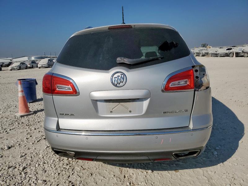 5GAKRCKD2FJ380219 - 2015 BUICK ENCLAVE SILVER photo 6