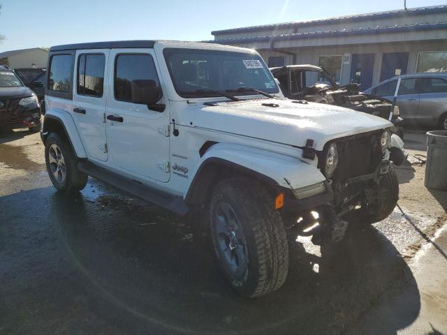 1C4HJXEN8LW175305 - 2020 JEEP WRANGLER U SAHARA WHITE photo 4