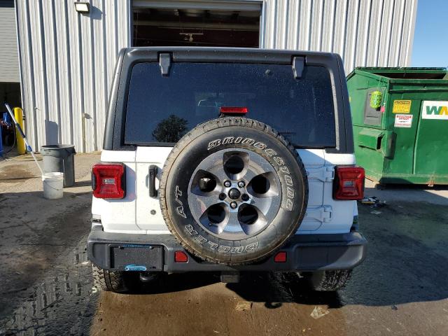 1C4HJXEN8LW175305 - 2020 JEEP WRANGLER U SAHARA WHITE photo 6