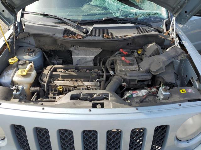 1C4NJPBA5DD265982 - 2013 JEEP PATRIOT SPORT ვერცხლისფერი ფოტო 12
