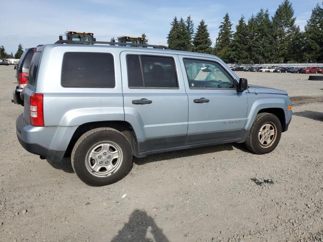 1C4NJPBA5DD265982 - 2013 JEEP PATRIOT SPORT ვერცხლისფერი ფოტო 3