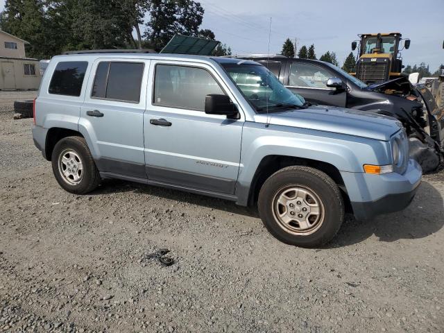 1C4NJPBA5DD265982 - 2013 JEEP PATRIOT SPORT ვერცხლისფერი ფოტო 4