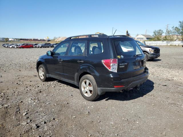 JF2SHABC1CH441559 - 2012 SUBARU FORESTER 2.5X BLACK photo 2