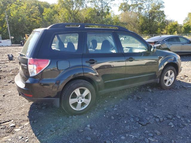 JF2SHABC1CH441559 - 2012 SUBARU FORESTER 2.5X BLACK photo 3