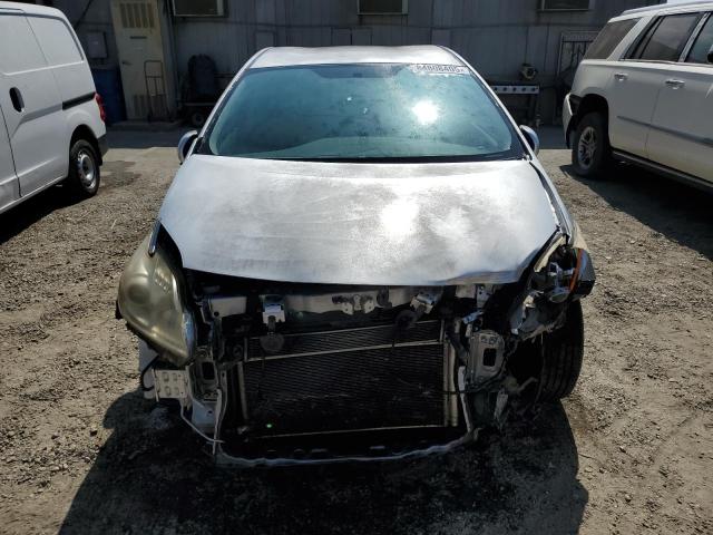 JTDKN3DUXB1459218 - 2011 TOYOTA PRIUS ვერცხლისფერი ფოტო 5
