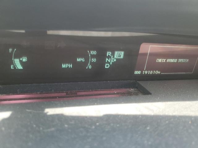 JTDKN3DUXB1459218 - 2011 TOYOTA PRIUS ვერცხლისფერი ფოტო 9