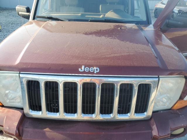 1J8HG58NX8C232281 - 2008 JEEP COMMANDER LIMITED RED photo 12