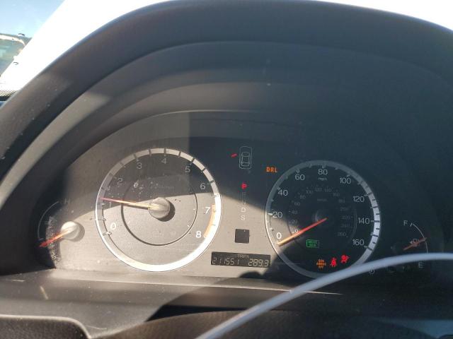 1HGCS2B83CA009197 - 2012 HONDA ACCORD EXL თეთრი ფოტო 9