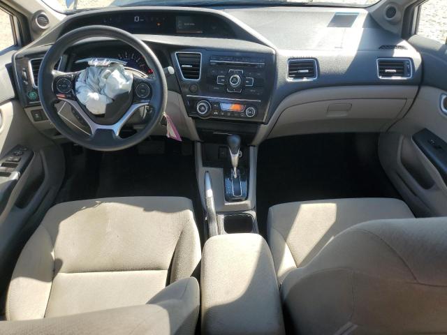2HGFB2F87DH534726 - 2013 HONDA CIVIC EX ვერცხლისფერი ფოტო 8