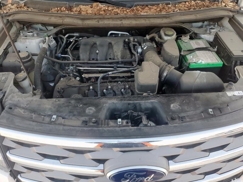 1FM5K7D82JGB88498 - 2018 FORD EXPLORER XLT 白色 照片 12