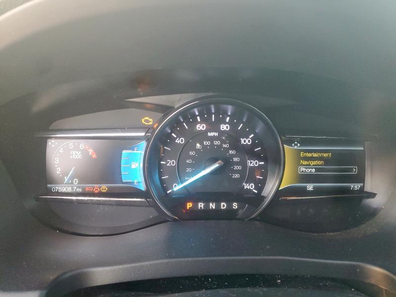 1FM5K7D82JGB88498 - 2018 FORD EXPLORER XLT 白色 照片 9