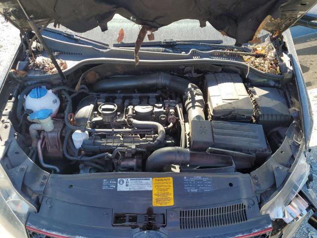 WVWEV7AJ9BW036647 - 2011 VOLKSWAGEN GTI CHARCOAL photo 11