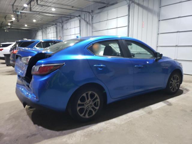 3MYDLBYV1KY517662 - 2019 TOYOTA YARIS L BLUE photo 3