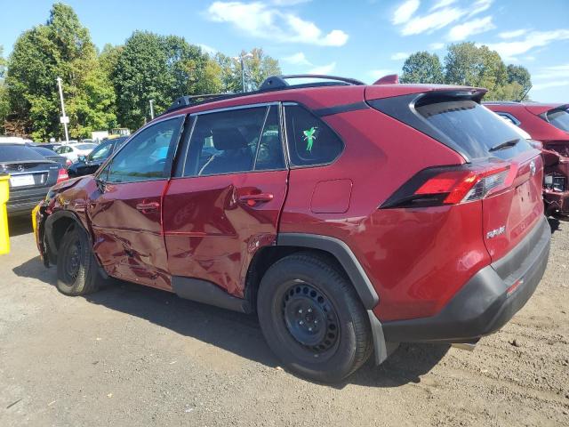 2T3F1RFV3MC145650 - 2021 TOYOTA RAV4 LE RED photo 2