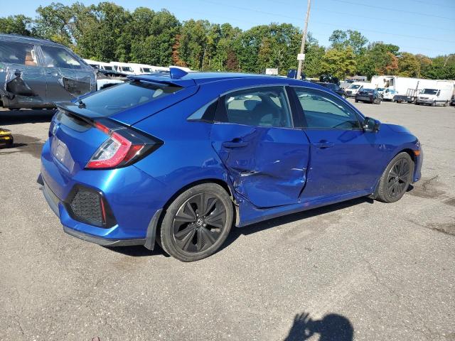 SHHFK7H50JU431808 - 2018 HONDA CIVIC EX Niebieski zdjęcie 3