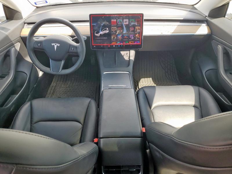 5YJ3E1EA7MF867313 - 2021 TESLA MODEL 3 WHITE photo 8