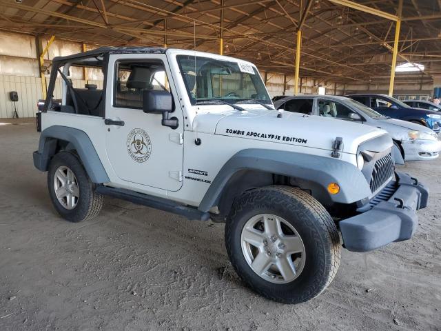 1J4AA2D15BL622637 - 2011 JEEP WRANGLER SPORT WHITE photo 4