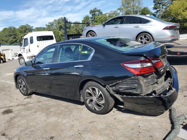 1HGCR2F32GA018618 - 2016 HONDA ACCORD LX Schwarz Foto 2