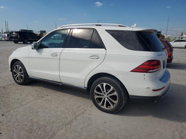 4JGDA5HBXGA711058 - 2016 MERCEDES-BENZ GLE 350 4MATIC WHITE photo 2