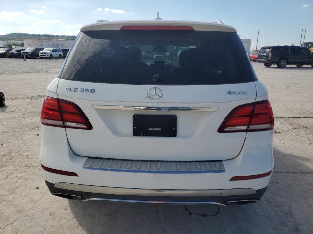 4JGDA5HBXGA711058 - 2016 MERCEDES-BENZ GLE 350 4MATIC WHITE photo 6
