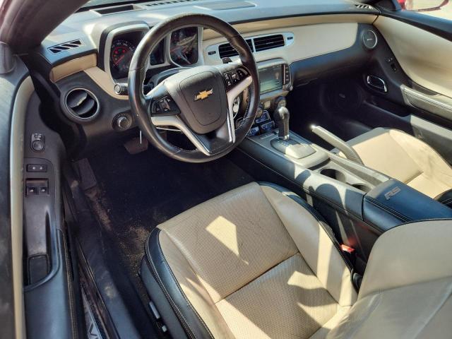 2G1FC1E38D9129361 - 2013 CHEVROLET CAMARO LT 红色 照片 8