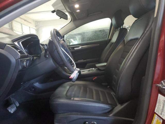 3FA6P0HD4HR184227 - 2017 FORD FUSION SE Tünd qırmızı foto 7