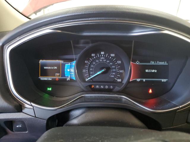 3FA6P0HD4HR184227 - 2017 FORD FUSION SE Tünd qırmızı foto 9