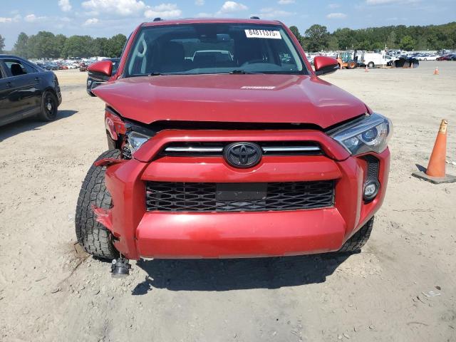 JTENU5JR6M5882350 - 2021 TOYOTA 4RUNNER SR5/SR5 PREMIUM Kırmızı fotoğraf 5