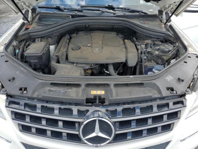 4JGDA5JB8FA517055 - 2015 MERCEDES-BENZ ML 350 WHITE photo 12