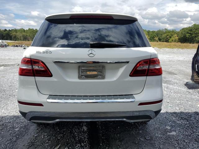 4JGDA5JB8FA517055 - 2015 MERCEDES-BENZ ML 350 WHITE photo 6