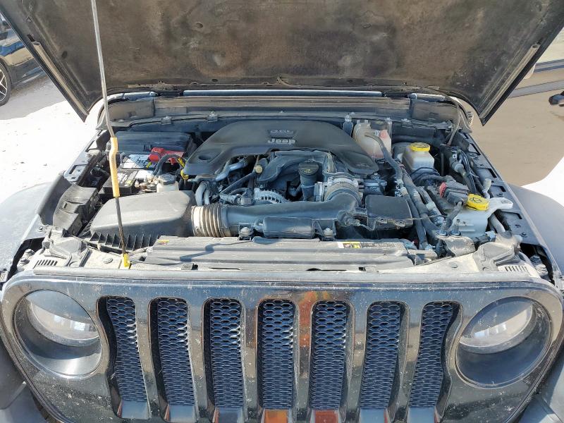 1C4HJXDG7LW337797 - 2020 JEEP WRANGLER UNLIMITED SPORT შავი ფოტო 11