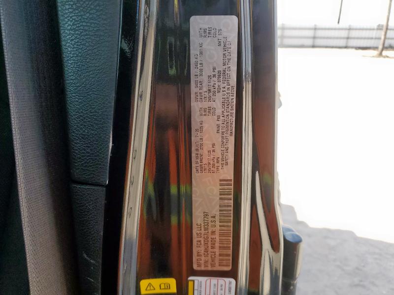 1C4HJXDG7LW337797 - 2020 JEEP WRANGLER UNLIMITED SPORT შავი ფოტო 12