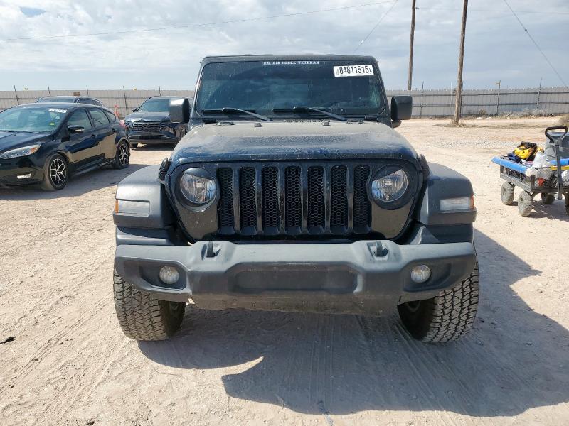 1C4HJXDG7LW337797 - 2020 JEEP WRANGLER UNLIMITED SPORT შავი ფოტო 5