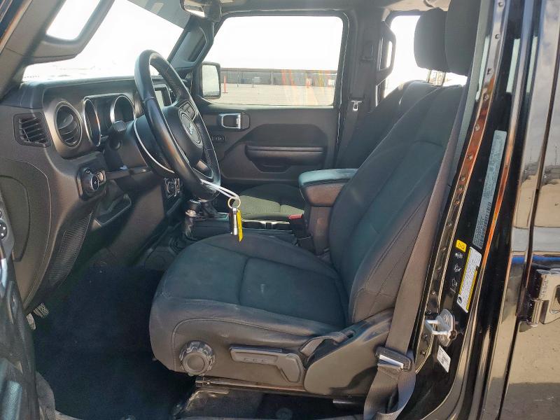 1C4HJXDG7LW337797 - 2020 JEEP WRANGLER UNLIMITED SPORT შავი ფოტო 7