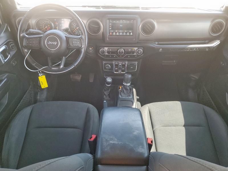 1C4HJXDG7LW337797 - 2020 JEEP WRANGLER UNLIMITED SPORT შავი ფოტო 8