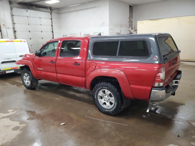 3TMLU4EN8CM084471 - 2012 TOYOTA TACOMA DOUBLE CAB RED photo 2